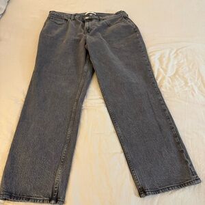 NEW Abercrombie Jeans Ankle Straight Ultra High Rise Curve Love Size 32/14S